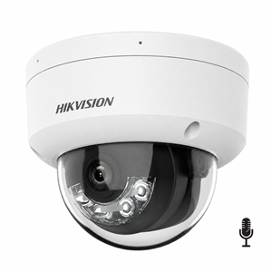 HIKVISION DS-2CD1121G2-LIUF 2MP 2.8MM 30MT SMART HYBRID LIGHT ACUSENSE DAHİLİ MİKROFON IP67 DOME IP KAMERA