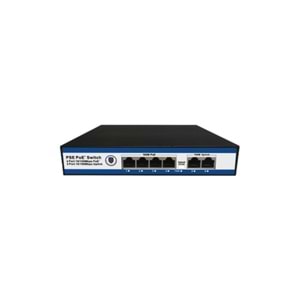 NOVACOM NVC-PSE0420 4 PORT POE 2 PORT UPLİNK 10/100MB POE SWİTCH