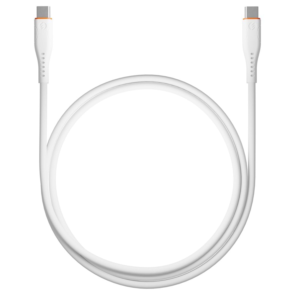 SW-C130 SLİNK 1M 60W TYPE-C TO TYPE-C HIZLI DATA+ŞARJ KABLOSU