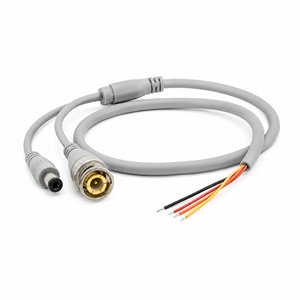 HADRON HDX5530 BNC VE DC POWER JACK KABLOSU 5.5X2.5 MM 60 CM